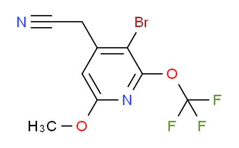 AM186577 | 1804566-10-6 | 3-Bromo-6-methoxy-2-(trifluoromethoxy)pyridine-4-acetonitrile