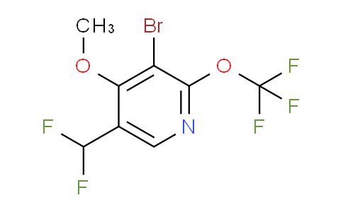 AM186582 | 1806224-34-9 | 3-Bromo-5-(difluoromethyl)-4-methoxy-2-(trifluoromethoxy)pyridine