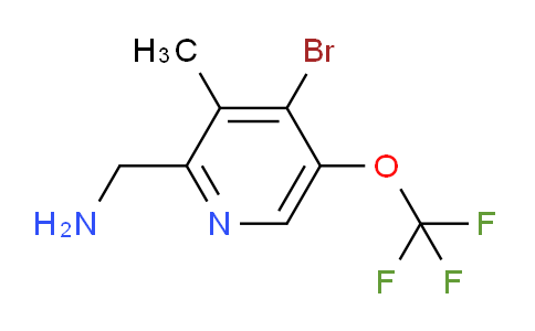 AM186584 | 1804568-53-3 | 2-(Aminomethyl)-4-bromo-3-methyl-5-(trifluoromethoxy)pyridine