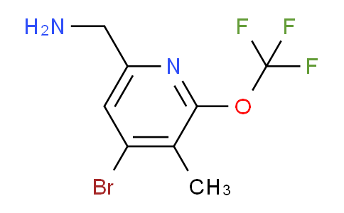 AM186586 | 1806143-56-5 | 6-(Aminomethyl)-4-bromo-3-methyl-2-(trifluoromethoxy)pyridine