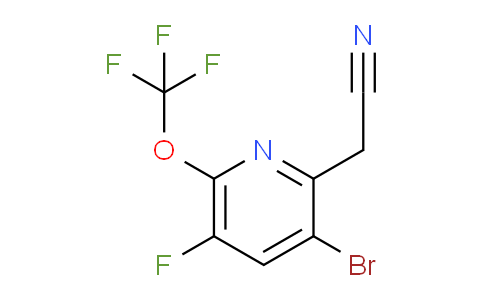 AM186603 | 1804383-01-4 | 3-Bromo-5-fluoro-6-(trifluoromethoxy)pyridine-2-acetonitrile