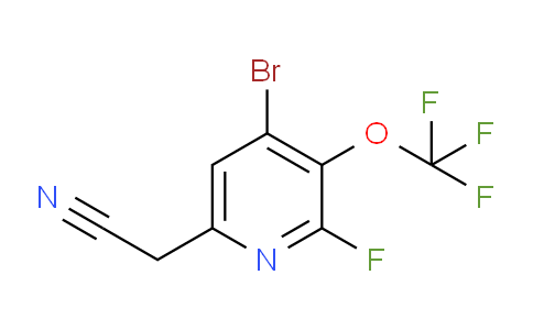 AM186606 | 1804572-82-4 | 4-Bromo-2-fluoro-3-(trifluoromethoxy)pyridine-6-acetonitrile