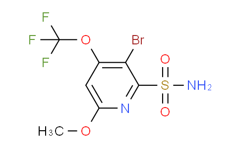 AM186607 | 1804599-73-2 | 3-Bromo-6-methoxy-4-(trifluoromethoxy)pyridine-2-sulfonamide
