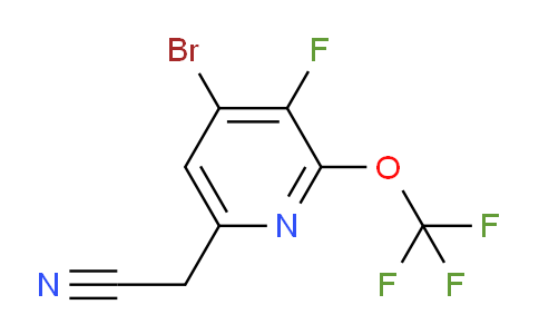 AM186608 | 1804383-07-0 | 4-Bromo-3-fluoro-2-(trifluoromethoxy)pyridine-6-acetonitrile
