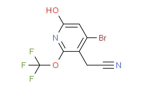 AM186609 | 1806115-05-8 | 4-Bromo-6-hydroxy-2-(trifluoromethoxy)pyridine-3-acetonitrile