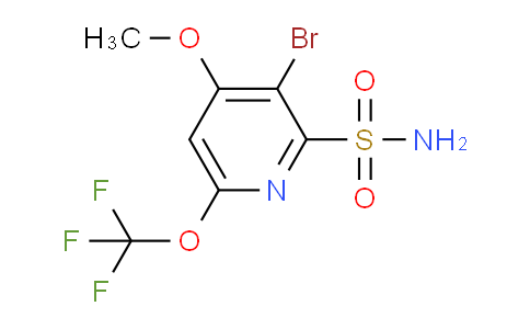 AM186611 | 1806196-05-3 | 3-Bromo-4-methoxy-6-(trifluoromethoxy)pyridine-2-sulfonamide