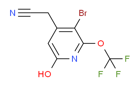 AM186618 | 1806083-02-2 | 3-Bromo-6-hydroxy-2-(trifluoromethoxy)pyridine-4-acetonitrile