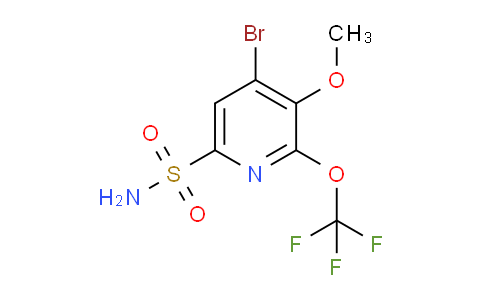 AM186619 | 1806196-49-5 | 4-Bromo-3-methoxy-2-(trifluoromethoxy)pyridine-6-sulfonamide
