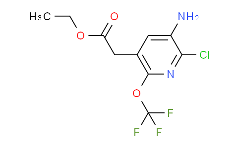 AM18662 | 1803459-26-8 | Ethyl 3-amino-2-chloro-6-(trifluoromethoxy)pyridine-5-acetate