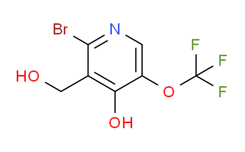 2-Bromo-4-hydroxy-5-(trifluoromethoxy)pyridine-3-methanol