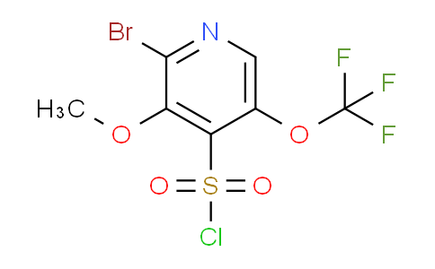 AM186625 | 1804618-71-0 | 2-Bromo-3-methoxy-5-(trifluoromethoxy)pyridine-4-sulfonyl chloride