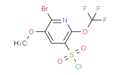 AM186627 | 1803465-10-2 | 2-Bromo-3-methoxy-6-(trifluoromethoxy)pyridine-5-sulfonyl chloride