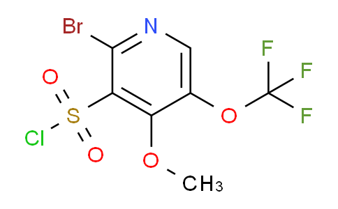 AM186629 | 1804638-83-2 | 2-Bromo-4-methoxy-5-(trifluoromethoxy)pyridine-3-sulfonyl chloride