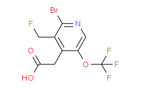 AM186637 | 1806208-24-1 | 2-Bromo-3-(fluoromethyl)-5-(trifluoromethoxy)pyridine-4-acetic acid