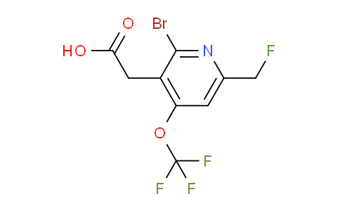 AM186650 | 1804638-21-8 | 2-Bromo-6-(fluoromethyl)-4-(trifluoromethoxy)pyridine-3-acetic acid