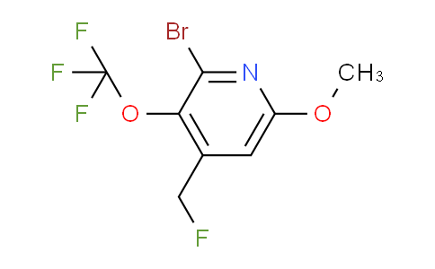 AM186653 | 1804633-55-3 | 2-Bromo-4-(fluoromethyl)-6-methoxy-3-(trifluoromethoxy)pyridine