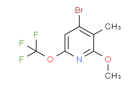 AM186660 | 1804565-88-5 | 4-Bromo-2-methoxy-3-methyl-6-(trifluoromethoxy)pyridine