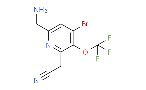 AM186662 | 1804569-50-3 | 6-(Aminomethyl)-4-bromo-3-(trifluoromethoxy)pyridine-2-acetonitrile