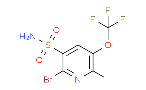 AM186665 | 1803903-44-7 | 2-Bromo-6-iodo-5-(trifluoromethoxy)pyridine-3-sulfonamide