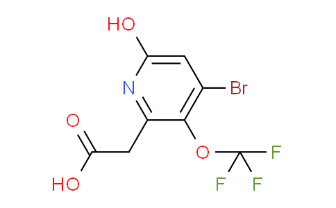 AM186670 | 1806239-72-4 | 4-Bromo-6-hydroxy-3-(trifluoromethoxy)pyridine-2-acetic acid
