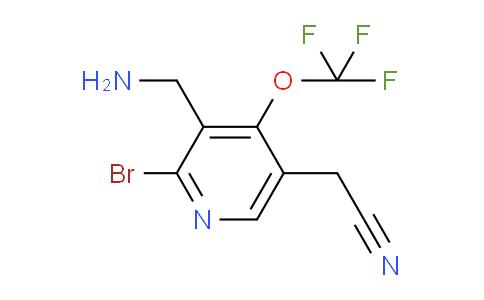 AM186671 | 1806201-64-8 | 3-(Aminomethyl)-2-bromo-4-(trifluoromethoxy)pyridine-5-acetonitrile