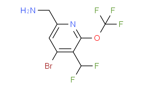AM186679 | 1806201-31-9 | 6-(Aminomethyl)-4-bromo-3-(difluoromethyl)-2-(trifluoromethoxy)pyridine