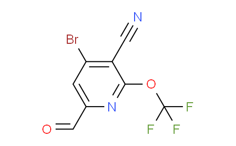 AM186692 | 1806080-62-5 | 4-Bromo-3-cyano-2-(trifluoromethoxy)pyridine-6-carboxaldehyde