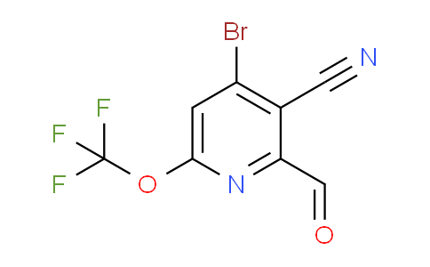 AM186695 | 1806013-98-8 | 4-Bromo-3-cyano-6-(trifluoromethoxy)pyridine-2-carboxaldehyde