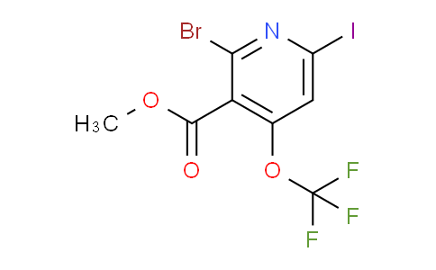 AM186697 | 1803948-88-0 | Methyl 2-bromo-6-iodo-4-(trifluoromethoxy)pyridine-3-carboxylate