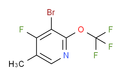 AM186698 | 1804396-43-7 | 3-Bromo-4-fluoro-5-methyl-2-(trifluoromethoxy)pyridine