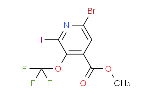 AM186699 | 1804649-79-3 | Methyl 6-bromo-2-iodo-3-(trifluoromethoxy)pyridine-4-carboxylate