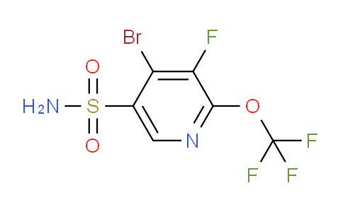 AM186700 | 1806179-47-4 | 4-Bromo-3-fluoro-2-(trifluoromethoxy)pyridine-5-sulfonamide