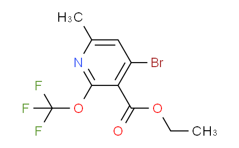 AM186701 | 1803957-26-7 | Ethyl 4-bromo-6-methyl-2-(trifluoromethoxy)pyridine-3-carboxylate