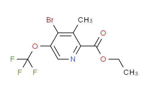 AM186703 | 1806088-48-1 | Ethyl 4-bromo-3-methyl-5-(trifluoromethoxy)pyridine-2-carboxylate
