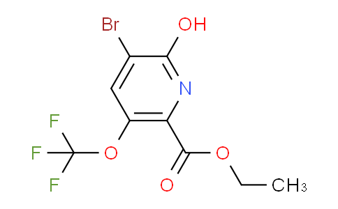 AM186705 | 1803969-63-2 | Ethyl 3-bromo-2-hydroxy-5-(trifluoromethoxy)pyridine-6-carboxylate