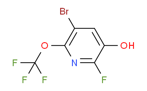 AM186722 | 1806029-47-9 | 5-Bromo-2-fluoro-3-hydroxy-6-(trifluoromethoxy)pyridine