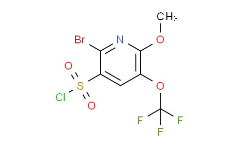 AM186730 | 1806141-23-0 | 2-Bromo-6-methoxy-5-(trifluoromethoxy)pyridine-3-sulfonyl chloride