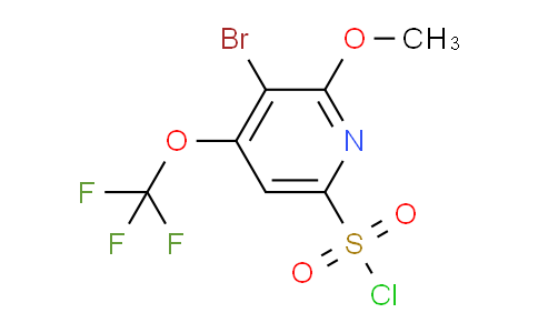 AM186732 | 1803465-24-8 | 3-Bromo-2-methoxy-4-(trifluoromethoxy)pyridine-6-sulfonyl chloride