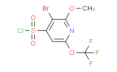 AM186734 | 1803465-27-1 | 3-Bromo-2-methoxy-6-(trifluoromethoxy)pyridine-4-sulfonyl chloride