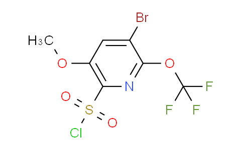 AM186738 | 1806195-57-2 | 3-Bromo-5-methoxy-2-(trifluoromethoxy)pyridine-6-sulfonyl chloride