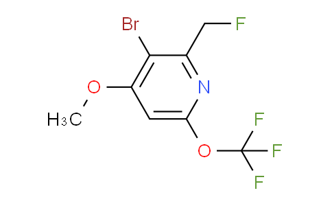 AM186739 | 1806092-76-1 | 3-Bromo-2-(fluoromethyl)-4-methoxy-6-(trifluoromethoxy)pyridine