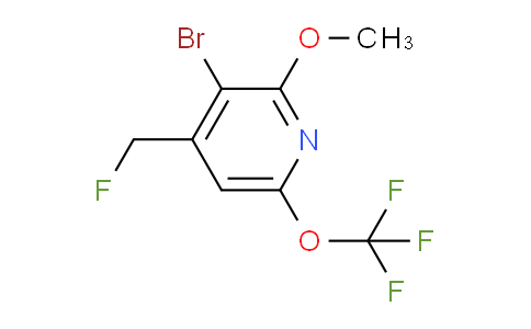 AM186741 | 1806078-87-4 | 3-Bromo-4-(fluoromethyl)-2-methoxy-6-(trifluoromethoxy)pyridine