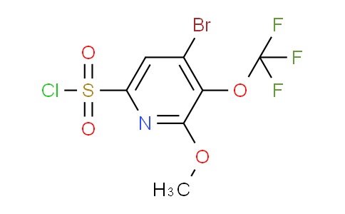 AM186742 | 1803904-09-7 | 4-Bromo-2-methoxy-3-(trifluoromethoxy)pyridine-6-sulfonyl chloride