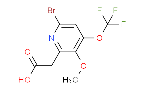 AM186744 | 1806200-41-8 | 6-Bromo-3-methoxy-4-(trifluoromethoxy)pyridine-2-acetic acid