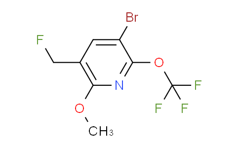 AM186745 | 1804576-37-1 | 3-Bromo-5-(fluoromethyl)-6-methoxy-2-(trifluoromethoxy)pyridine