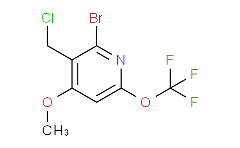 AM186746 | 1804565-55-6 | 2-Bromo-3-(chloromethyl)-4-methoxy-6-(trifluoromethoxy)pyridine