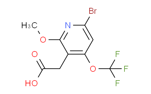 AM186750 | 1804578-02-6 | 6-Bromo-2-methoxy-4-(trifluoromethoxy)pyridine-3-acetic acid