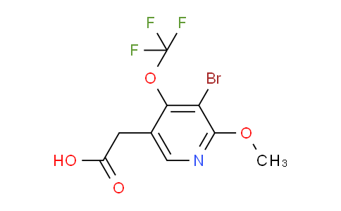 AM186752 | 1803902-68-2 | 3-Bromo-2-methoxy-4-(trifluoromethoxy)pyridine-5-acetic acid