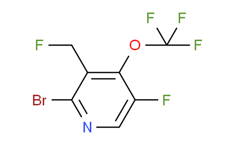 AM186754 | 1803525-41-8 | 2-Bromo-5-fluoro-3-(fluoromethyl)-4-(trifluoromethoxy)pyridine
