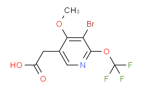 AM186755 | 1804578-15-1 | 3-Bromo-4-methoxy-2-(trifluoromethoxy)pyridine-5-acetic acid